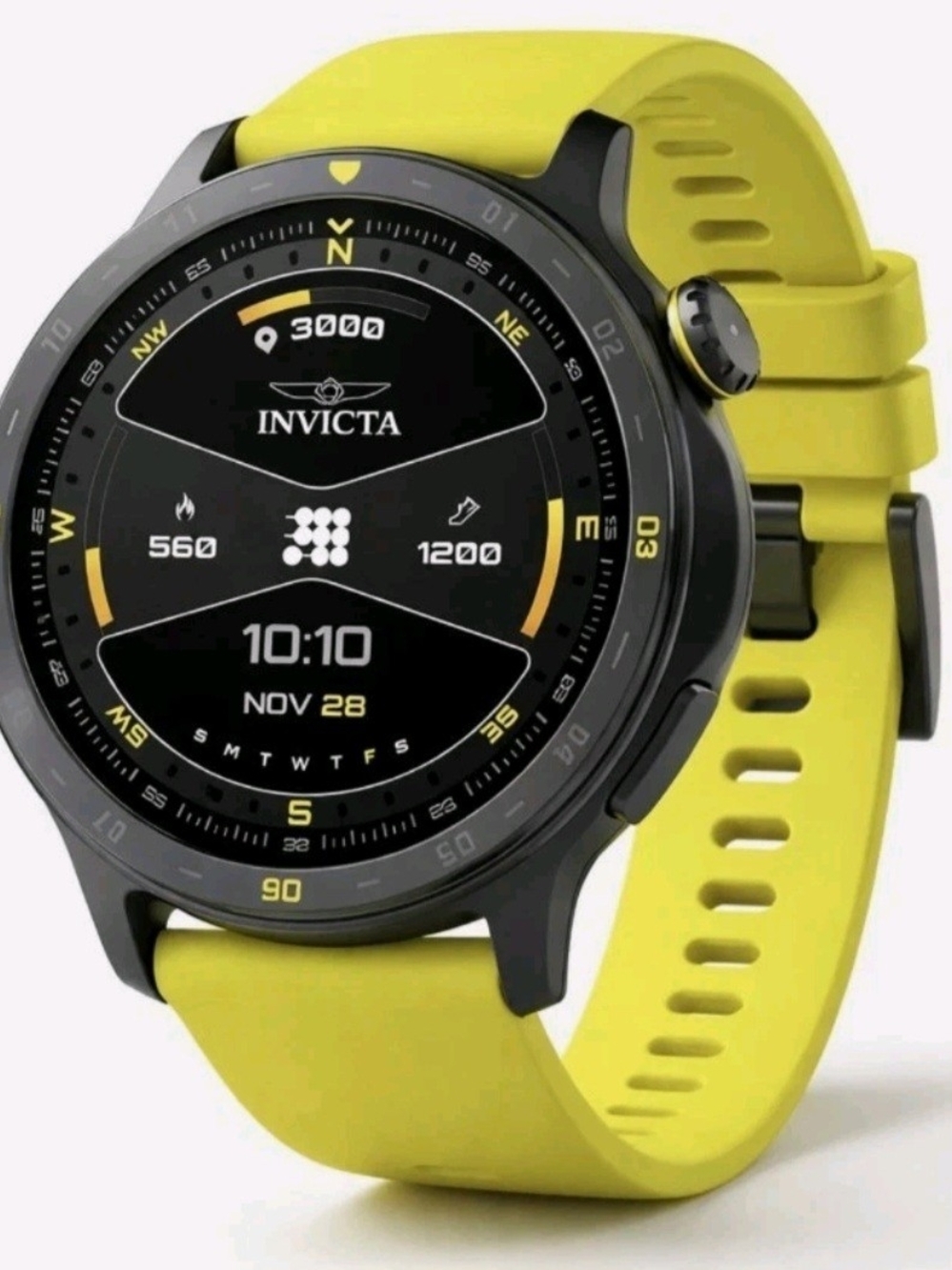 ** BRAND NEW SEALED IN BOX** Invicta I-Tech 2 Watch - 46mm, Yellow (ITECH-002)